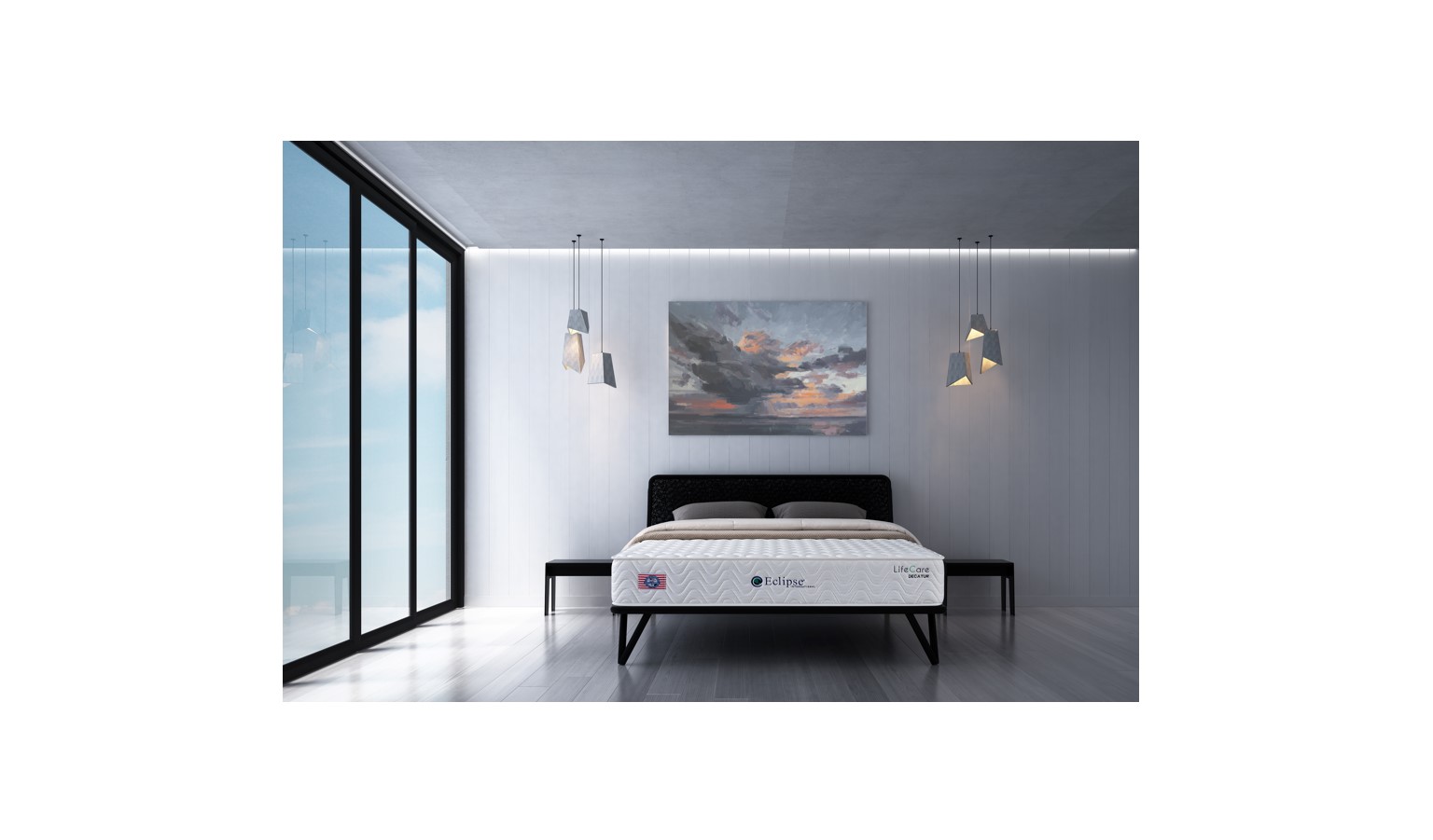 Eclipse Decatur Queen Size Spring Mattress